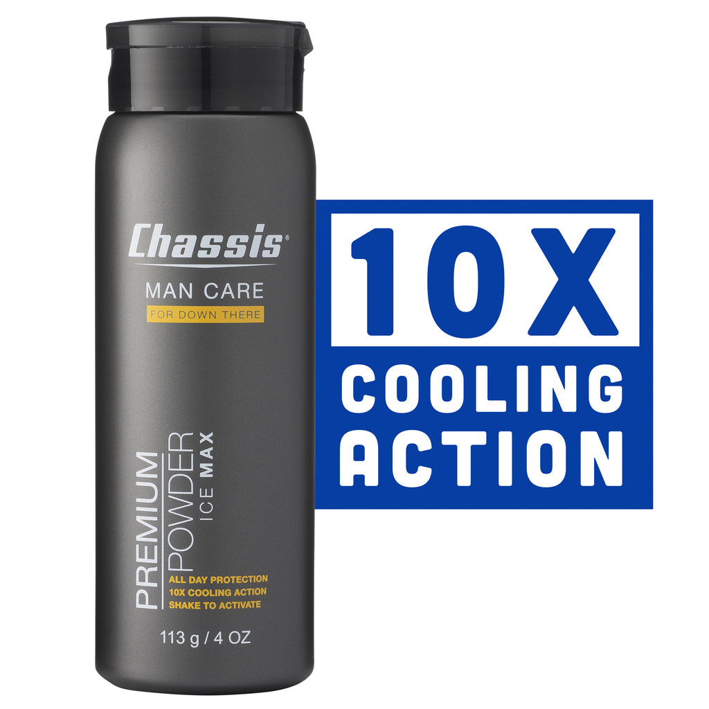 Chassis® Premium Powder Ice Max, 10x the cooling action